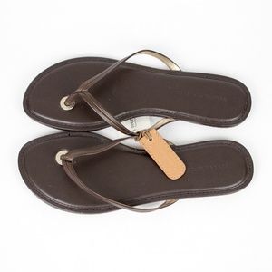 Banana Republic Brown Leather Sandals Size 9
